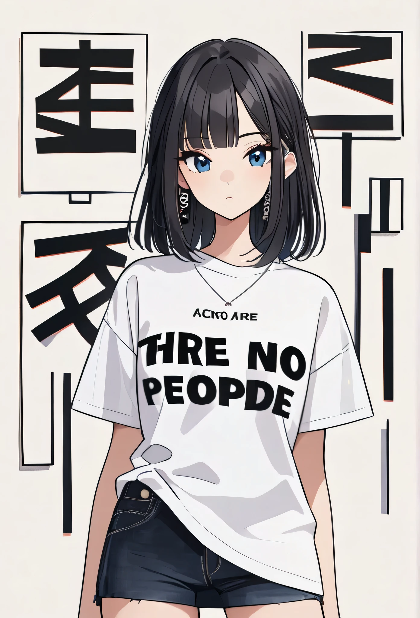 ホワイトティーシャツ